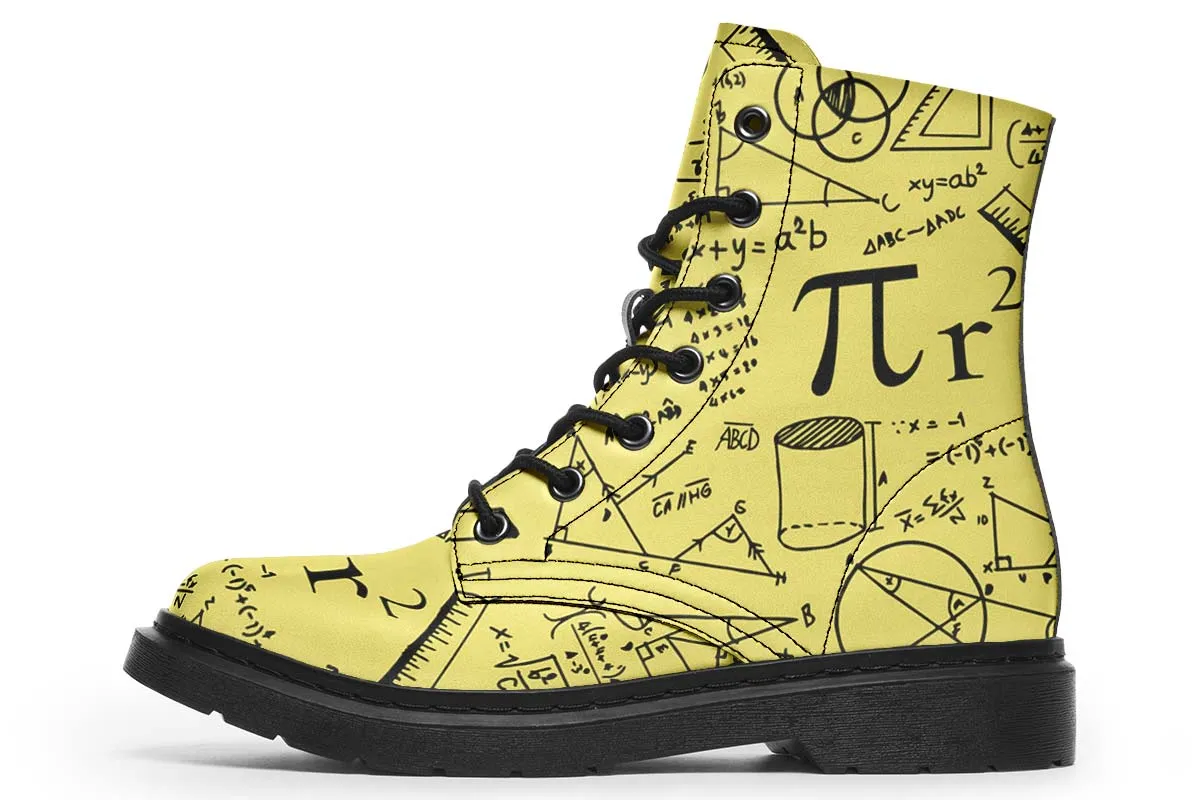 Math Pattern Boots