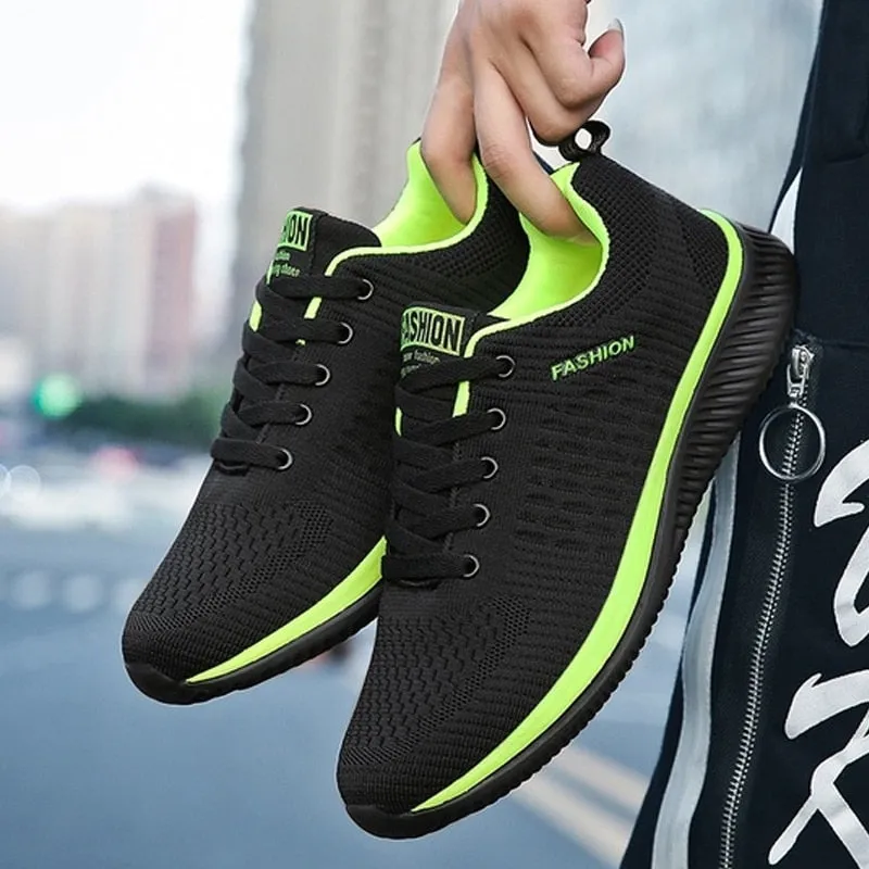 Men Sport Shoes Lightweight Running Sneakers Walking Casual Breathable