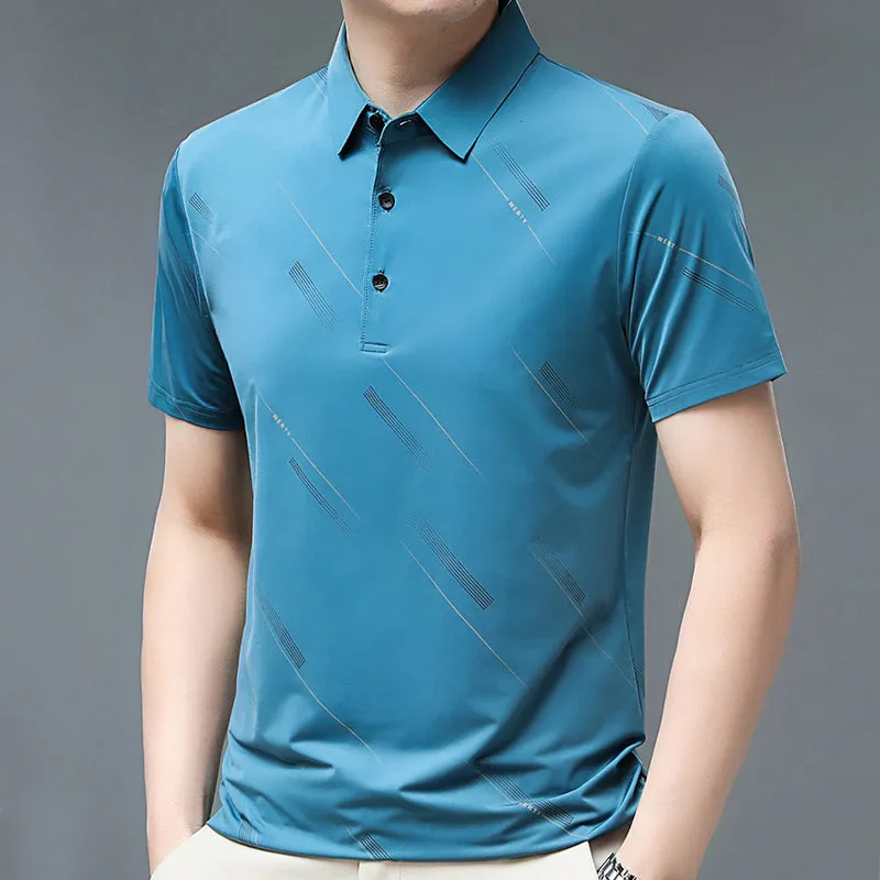 Men's Casual Breathable Short Sleeve Shirt