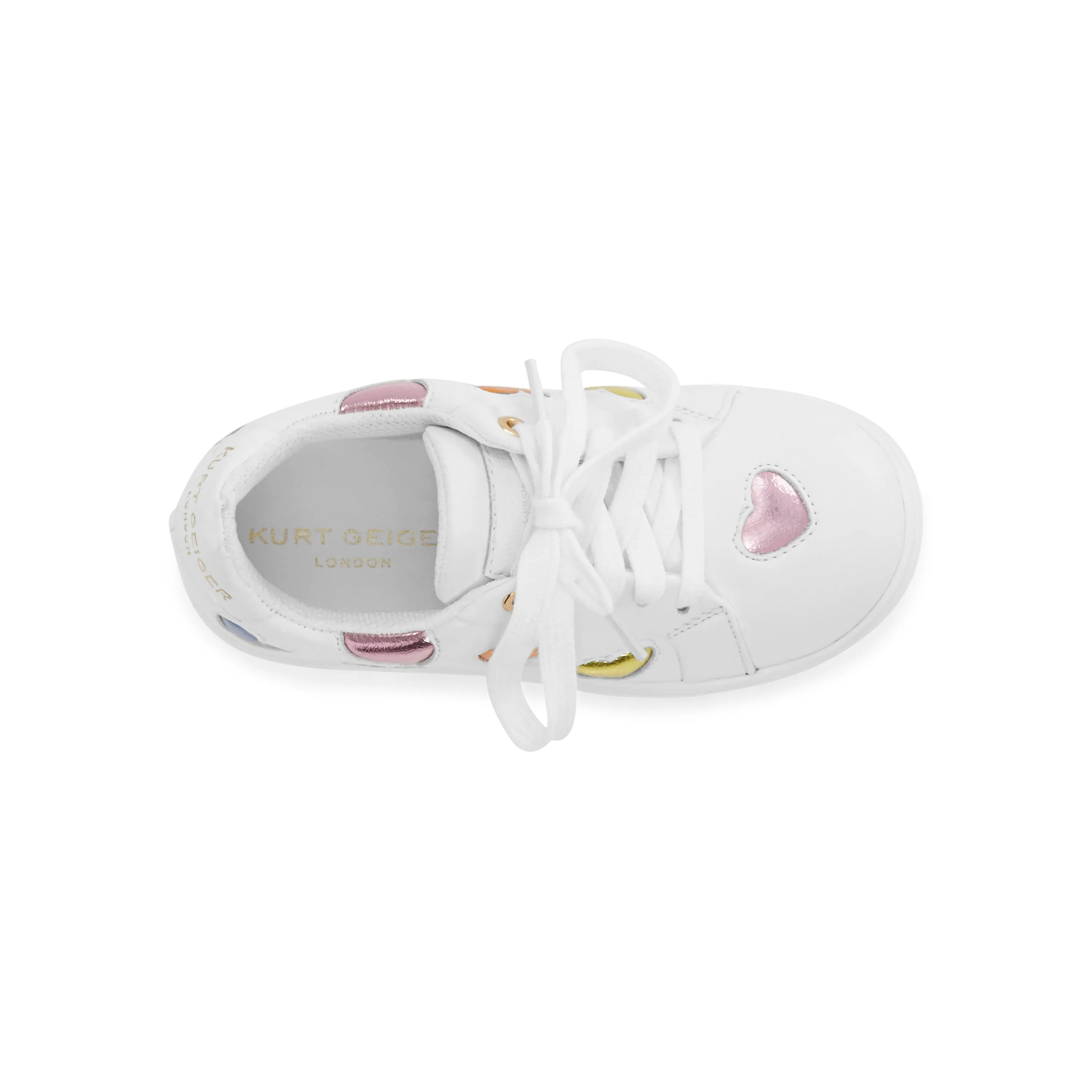 Mini Lane Love Sneaker - Little Kid White