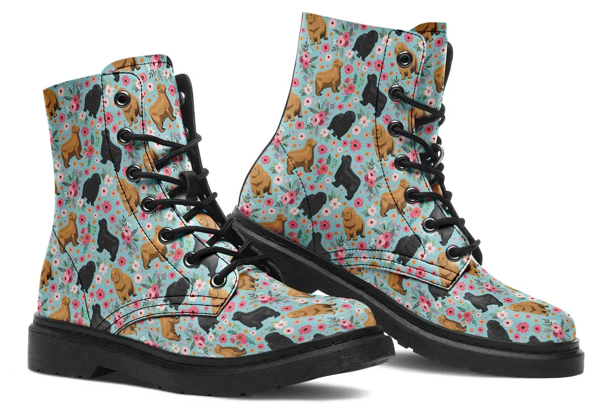 Newfoundland Flower Boots