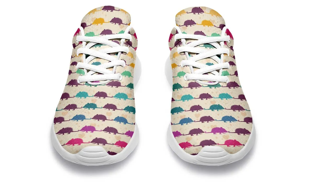 Opossum Pattern Sneakers
