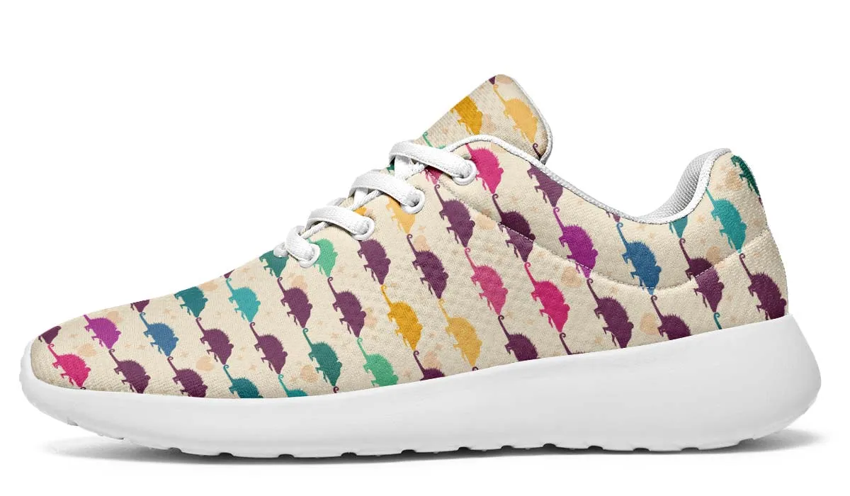 Opossum Pattern Sneakers