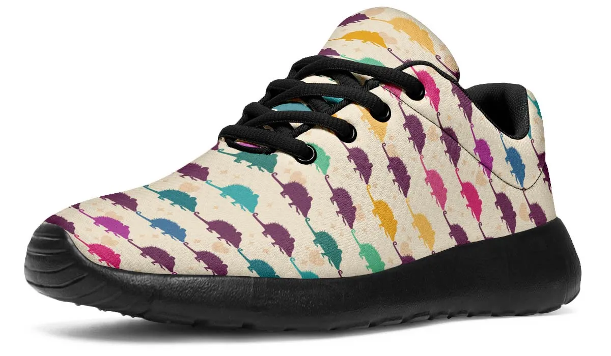 Opossum Pattern Sneakers