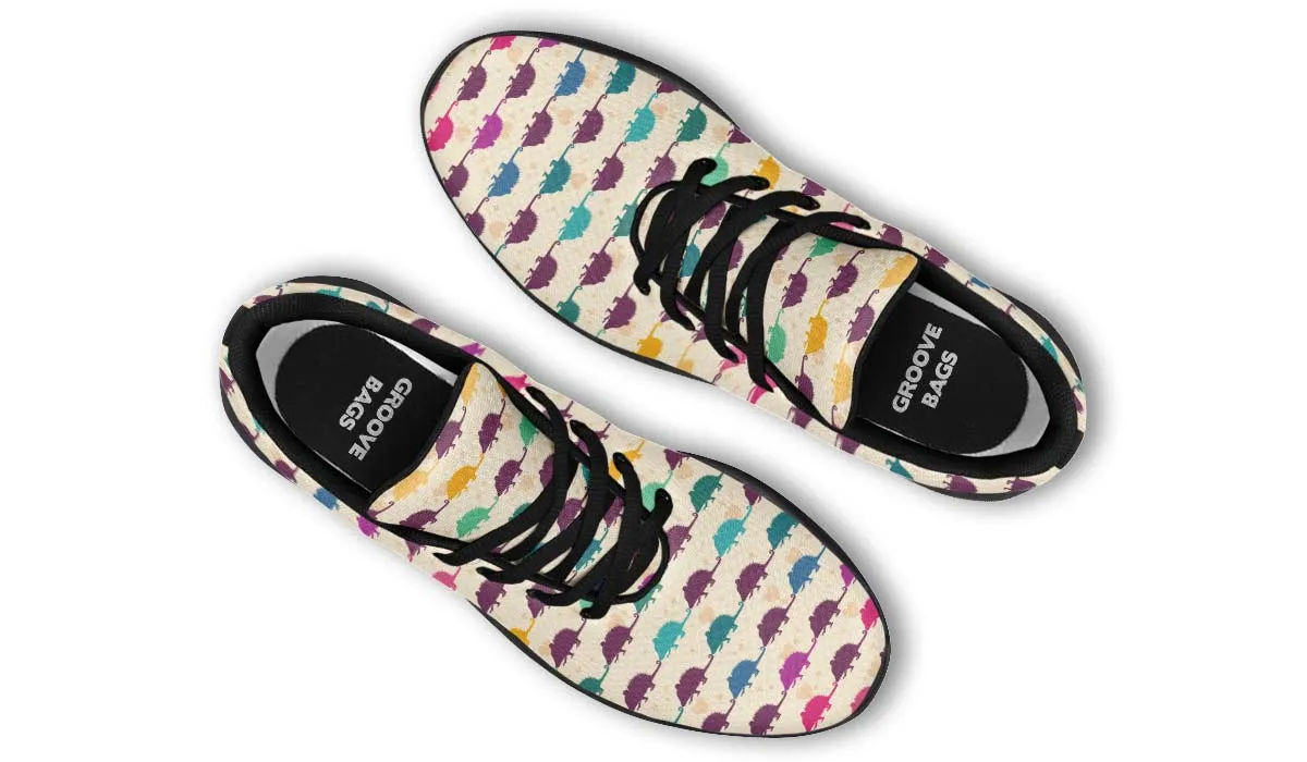 Opossum Pattern Sneakers
