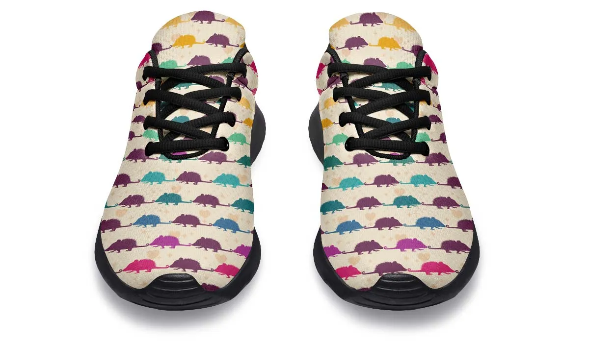 Opossum Pattern Sneakers