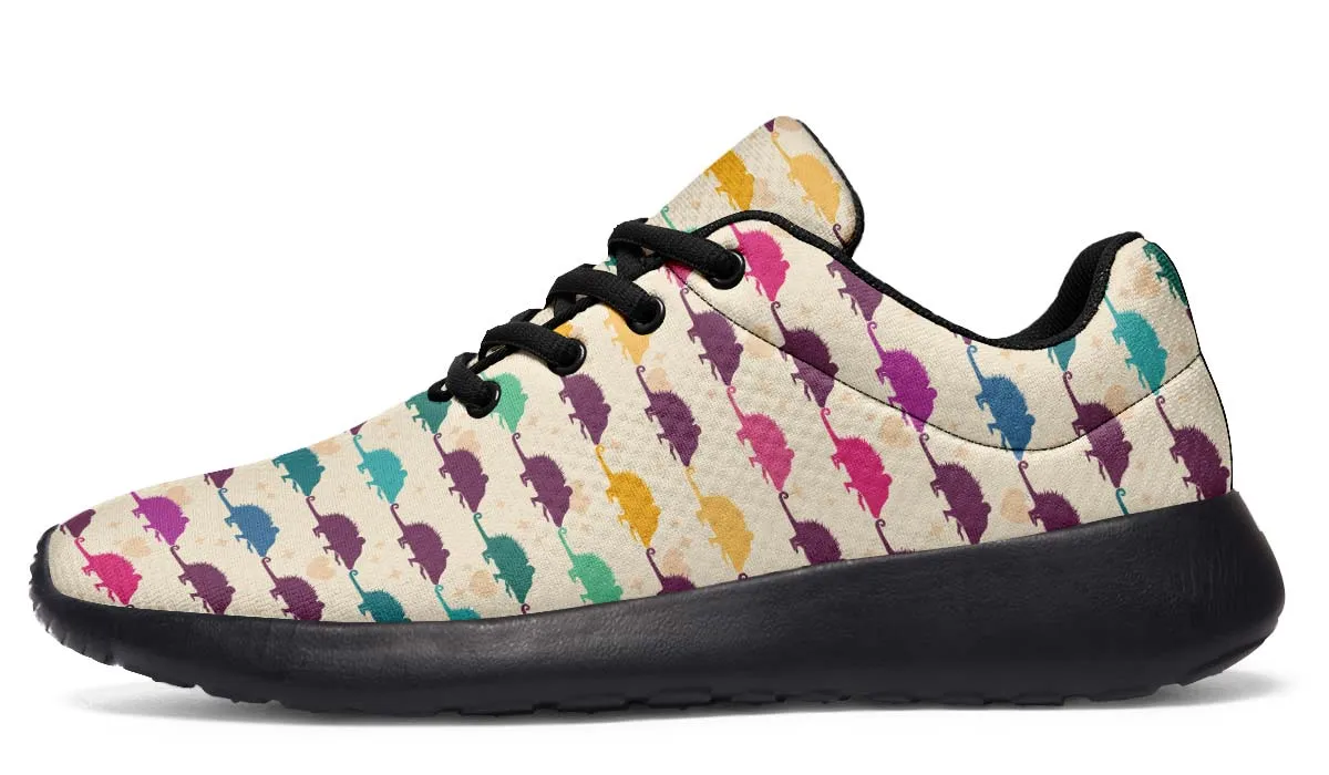 Opossum Pattern Sneakers