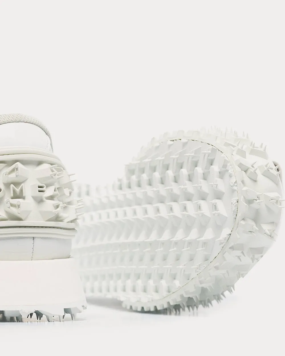 RE-CYCLE Racing White Low Top Sneakers