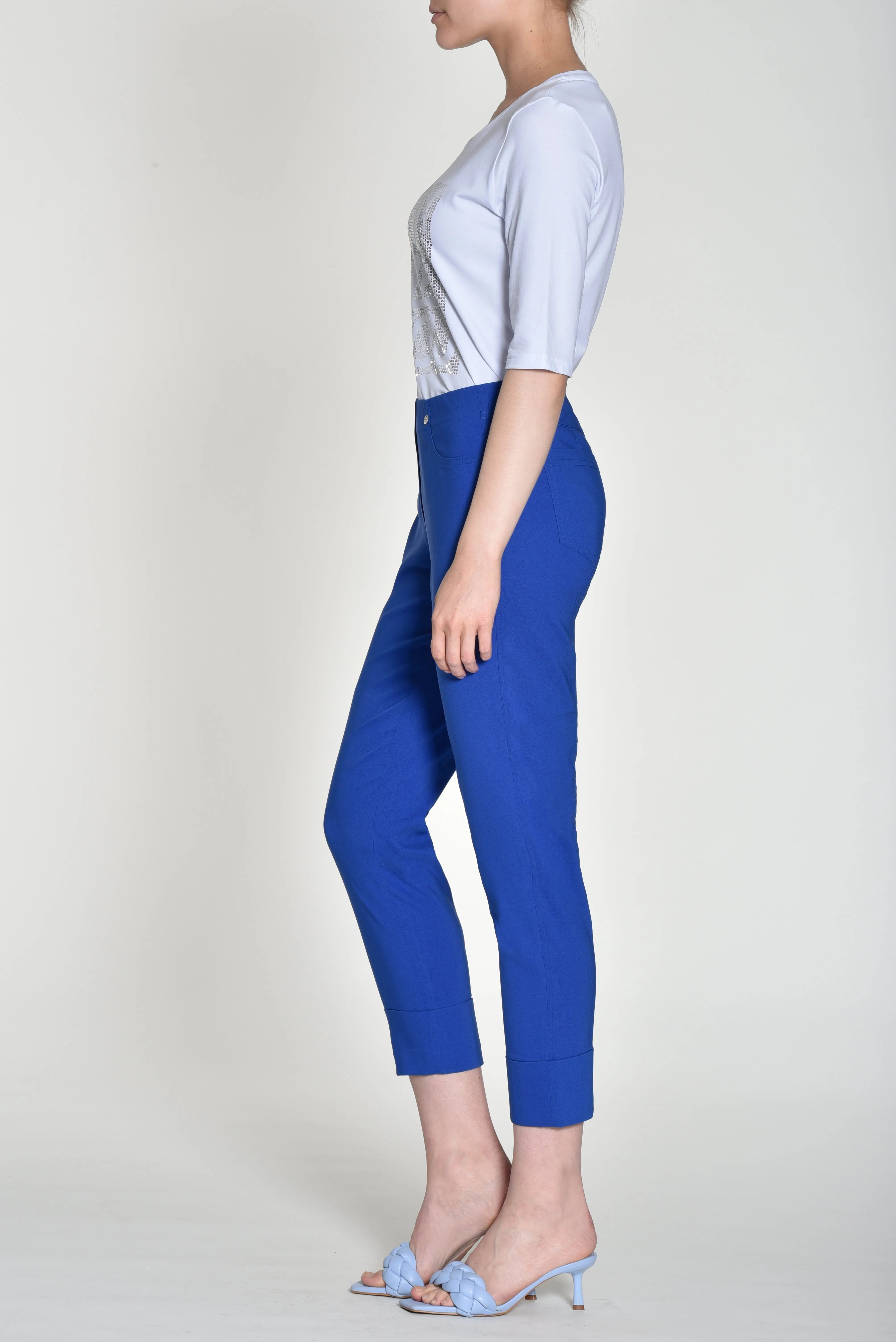 Royal Blue Bella 3/4 Trousers