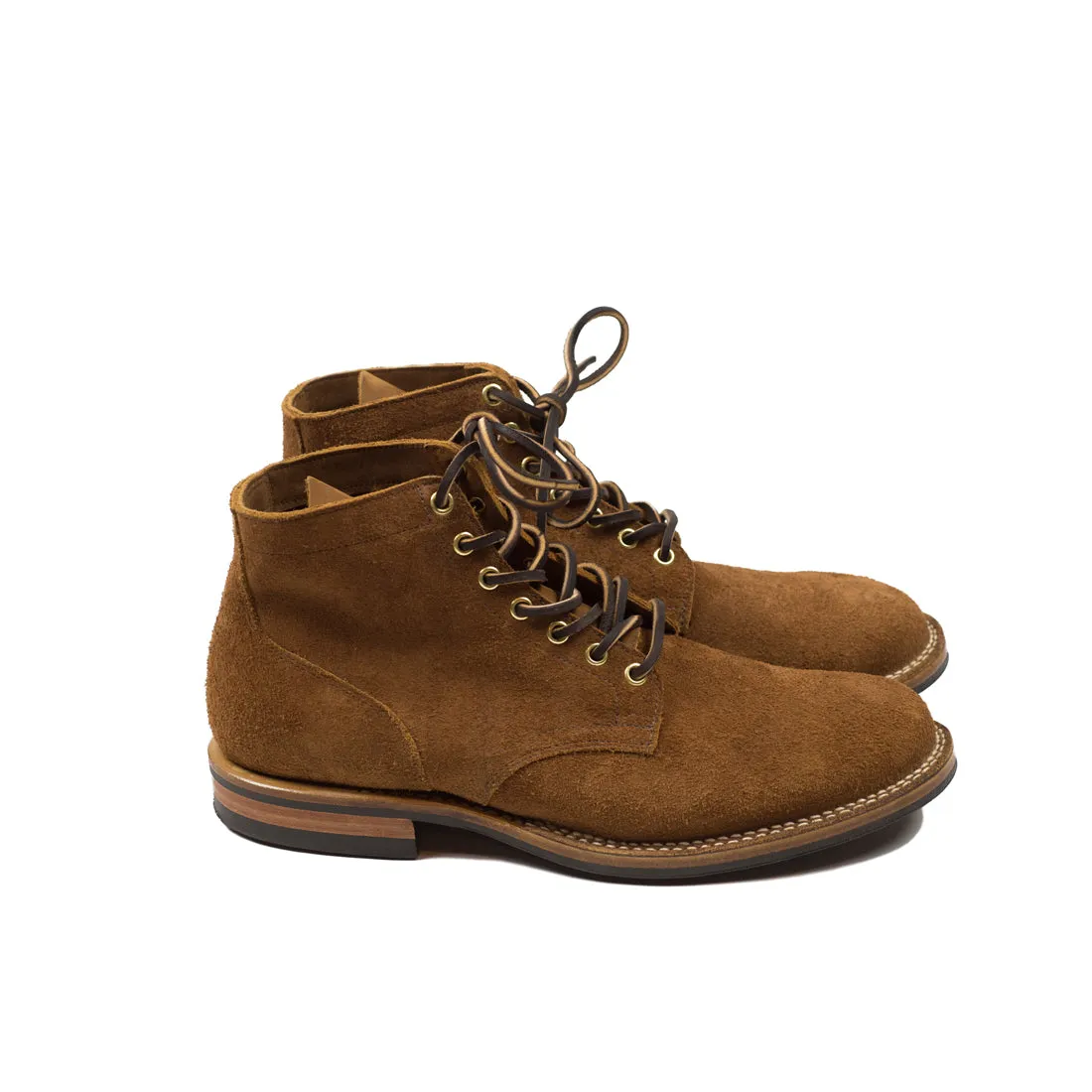 Service boot, aged bark roughout suede
