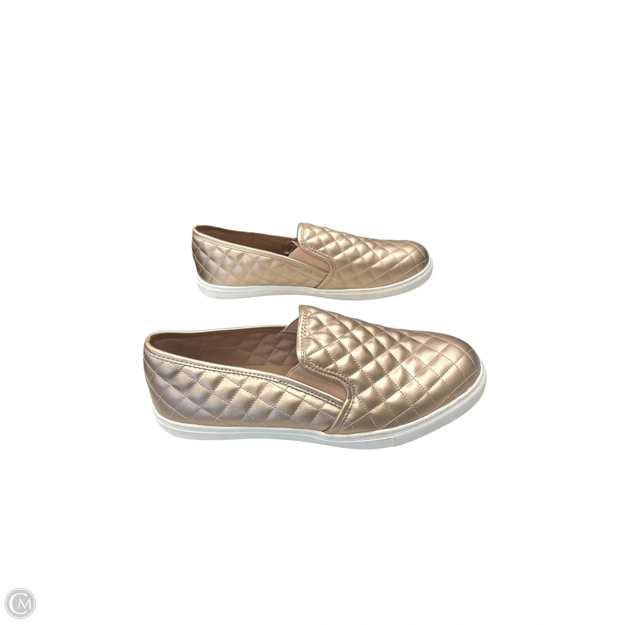 Shoes Flats By Torrid In Gold, Size: 12