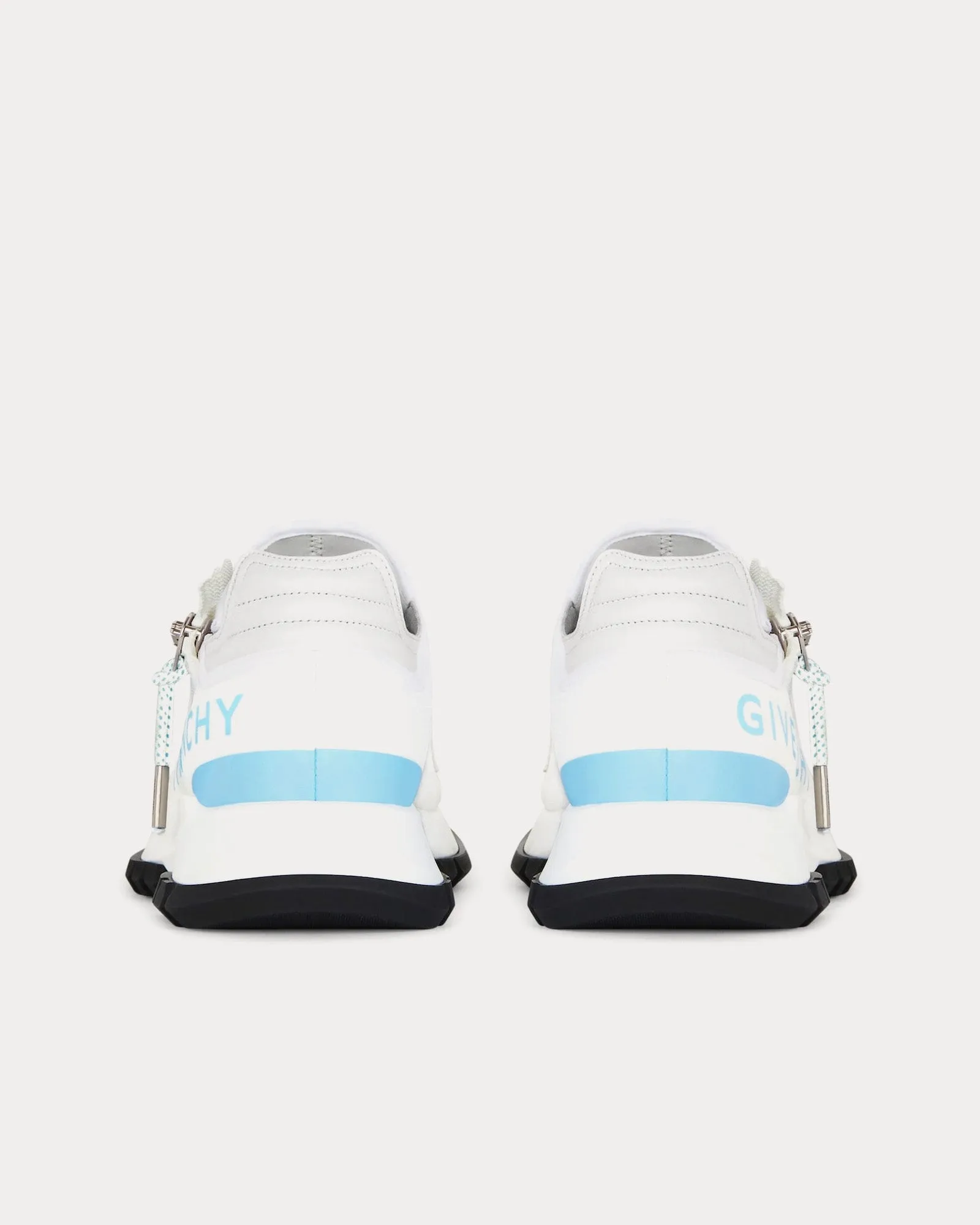 Spectre Runner Leather With Zip White / Blue Low Top Sneakers