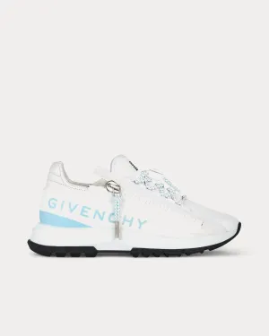 Spectre Runner Leather With Zip White / Blue Low Top Sneakers