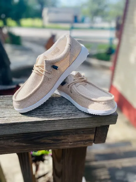 Taupe Slide on Sneaker