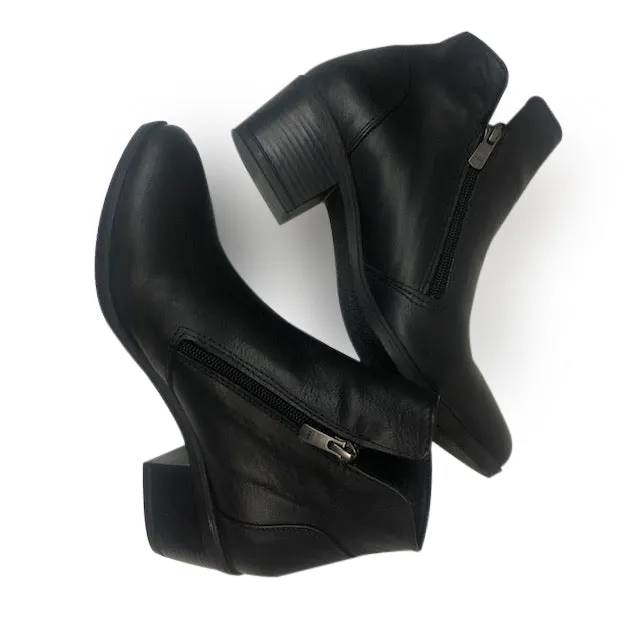 TAXI // OLIVIA BLACK 100% GENUINE LEATHER