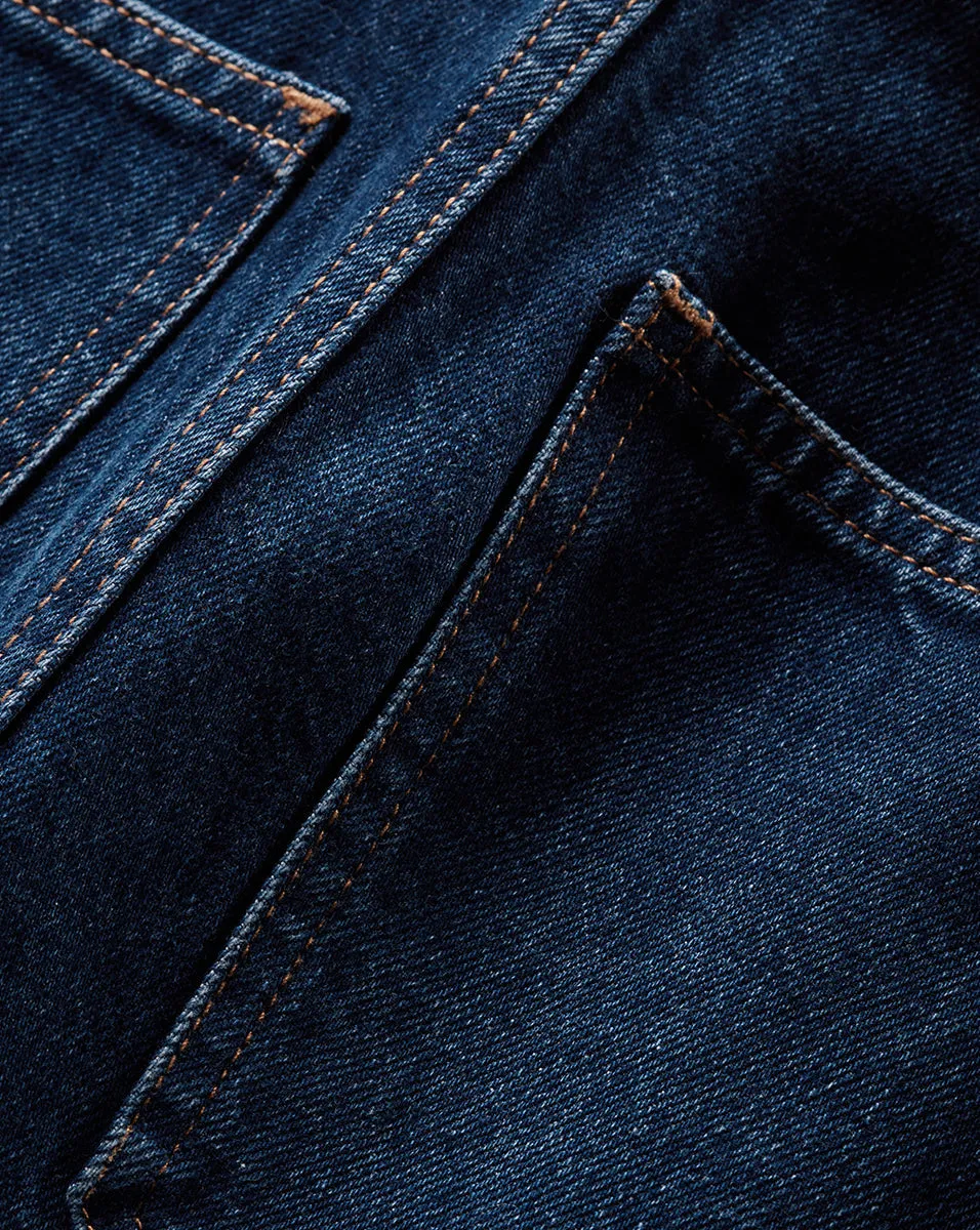 Taylor Belted Wide-Leg Jean