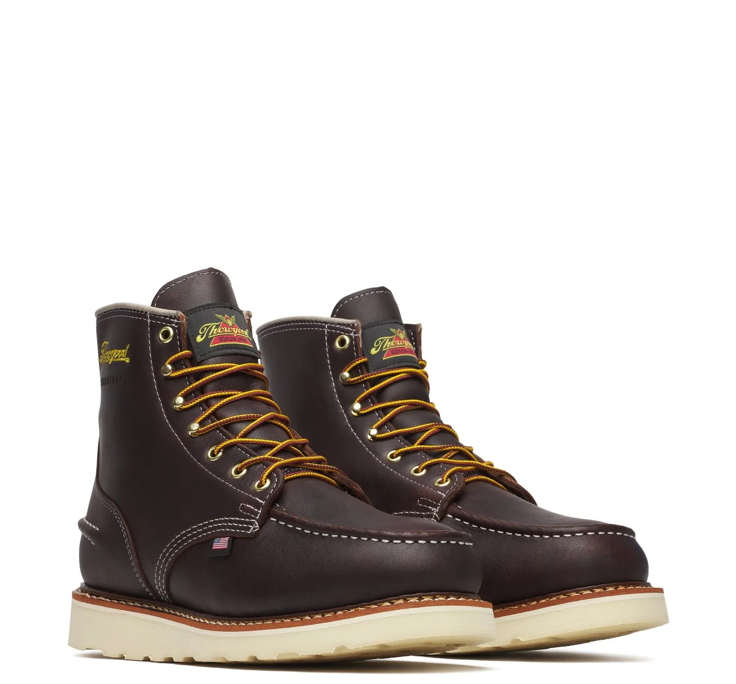 Thorogood Men's 1957 Series Moc Toe Waterproof 6" Boot_Briar Pitstop