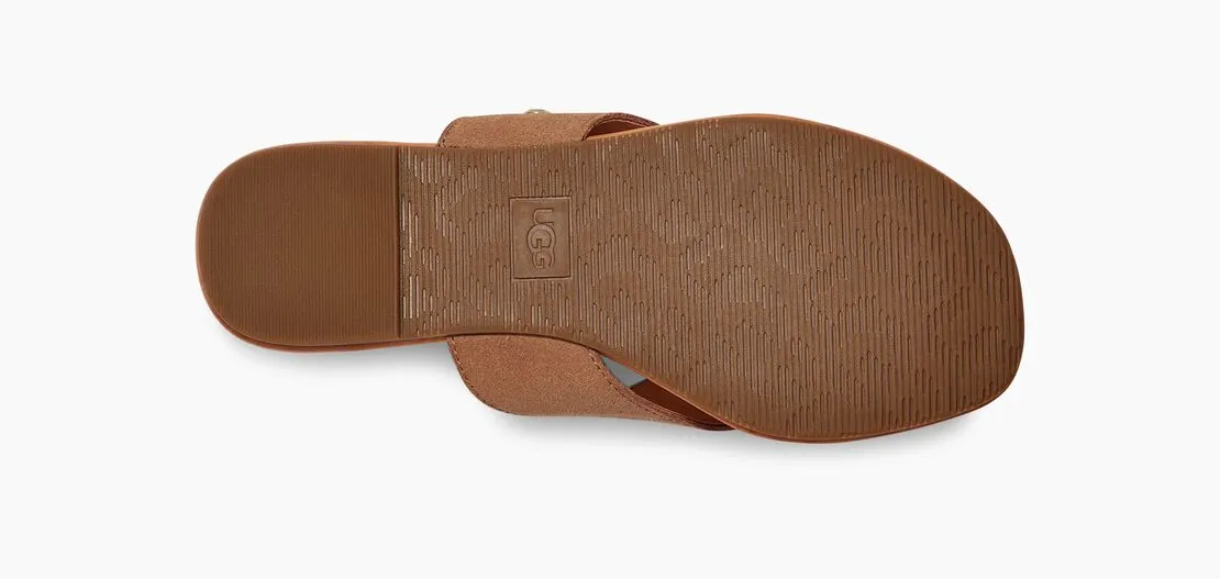 UGG Womens Carey Flip Flop - Chestnut