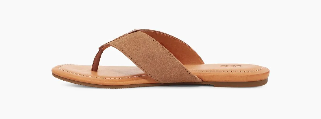 UGG Womens Carey Flip Flop - Chestnut