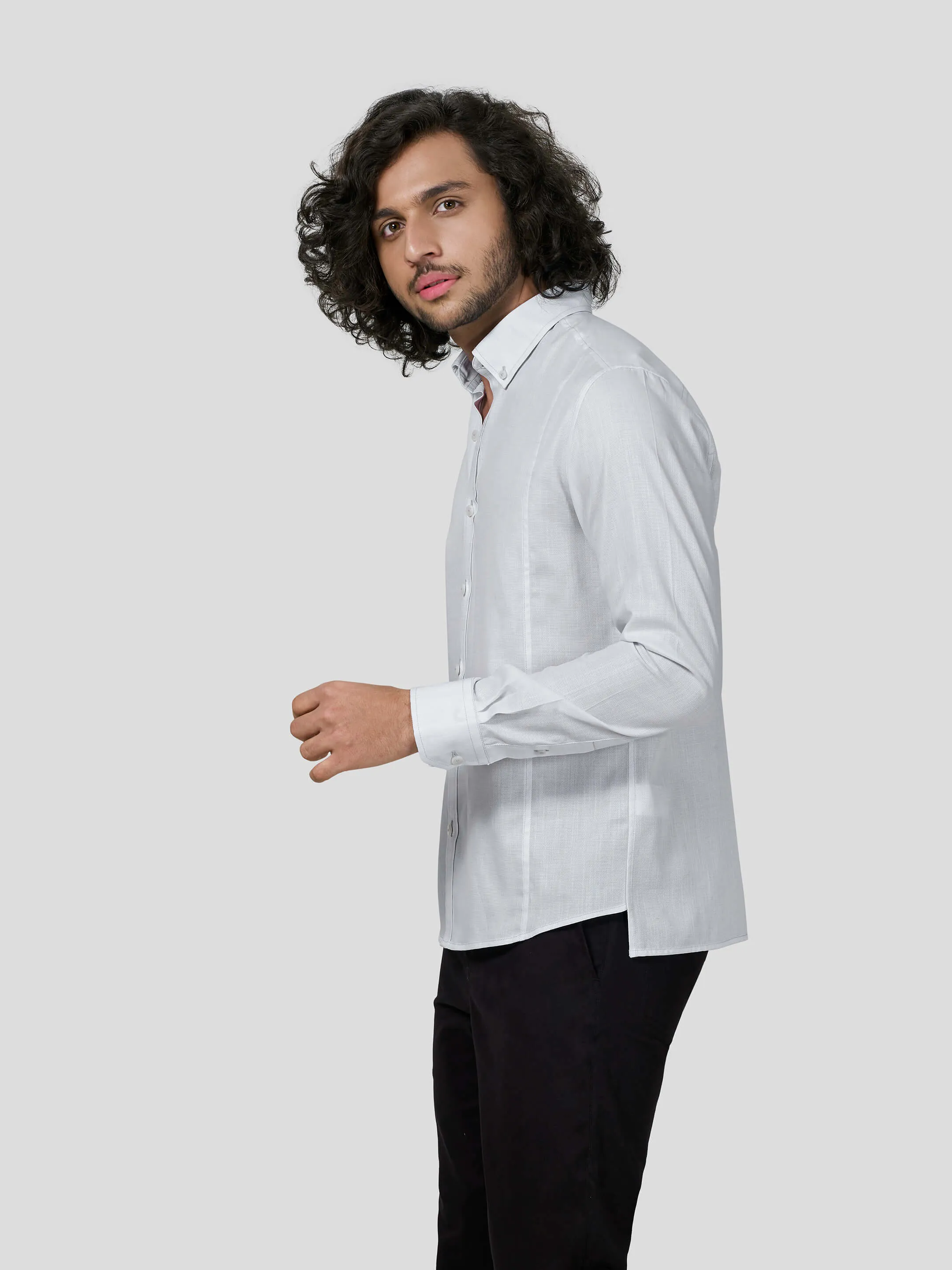 Valorous Full Sleeve Untuck Fit Shirt
