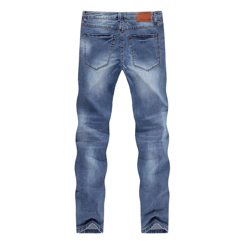 West Louis Spring Business Casual Denim Jeans