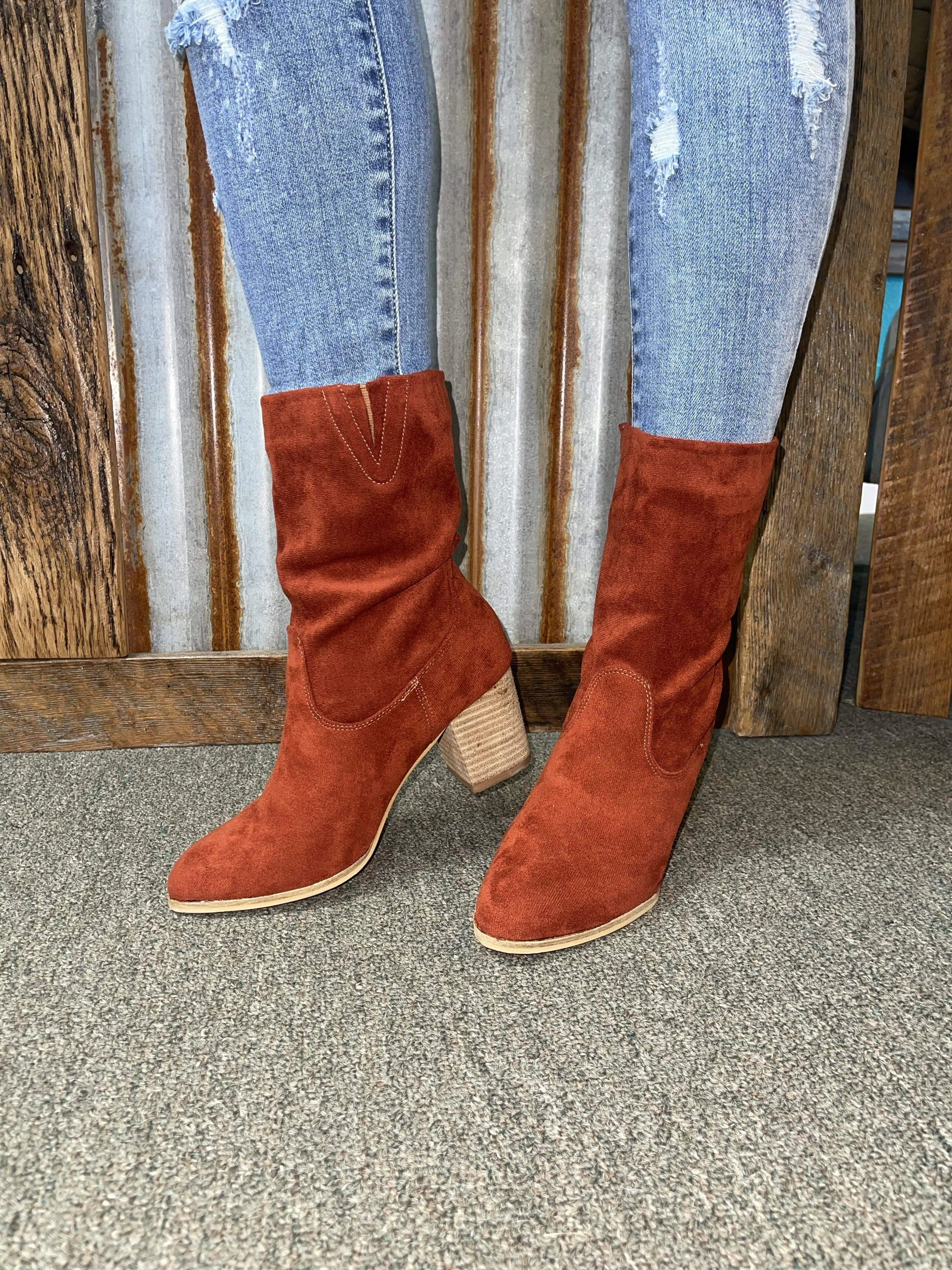 Wicked Rust Boots