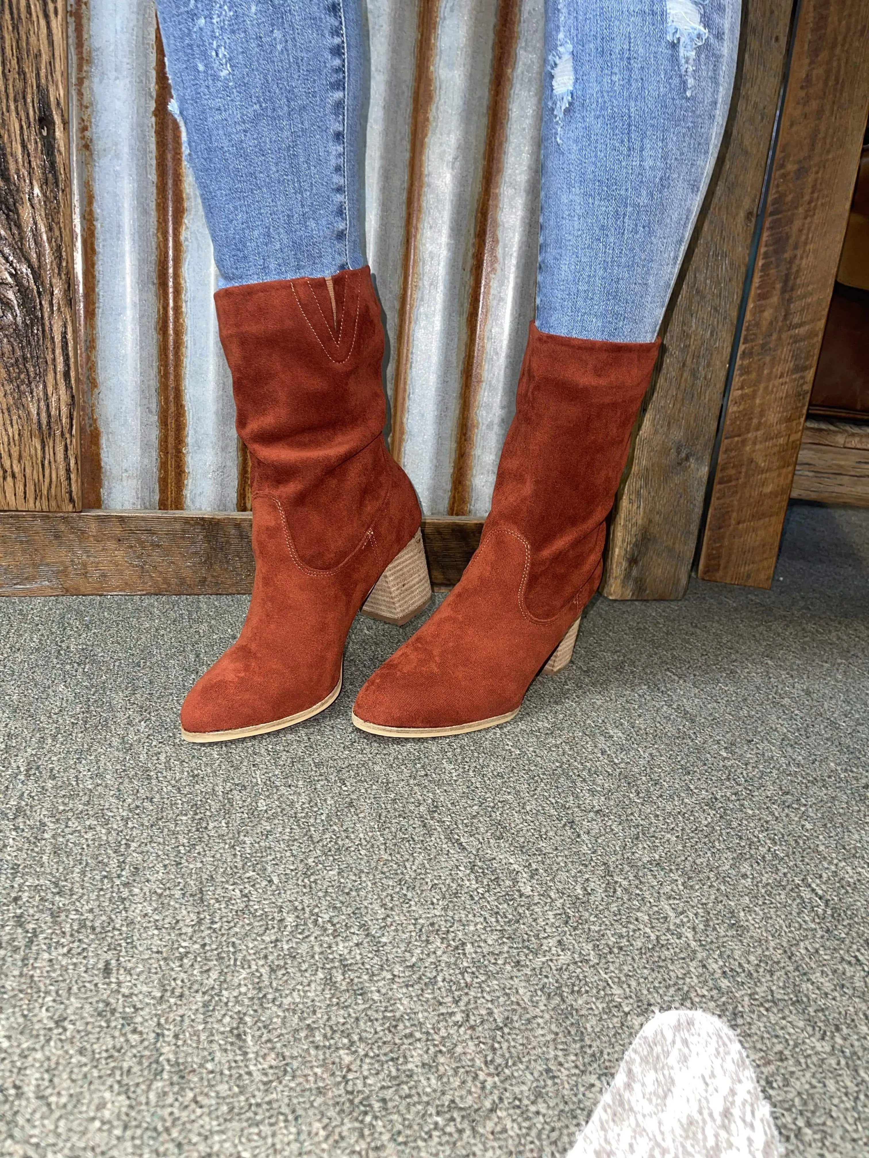 Wicked Rust Boots