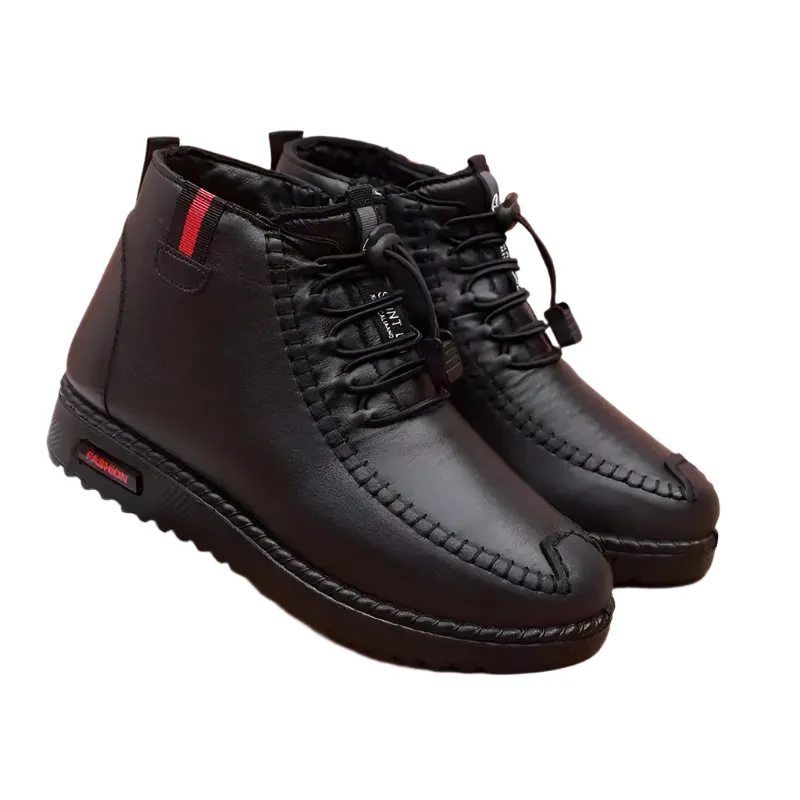 Women's Ankle Boots with Hand-Stitched Detailing