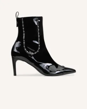 Zoe Black Heeled Boot
